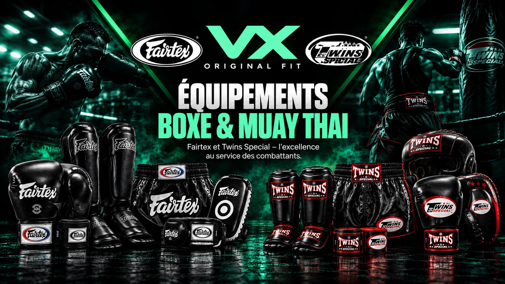 Équipements de Boxe et Muay Thaï — Fairtex et Twins Special